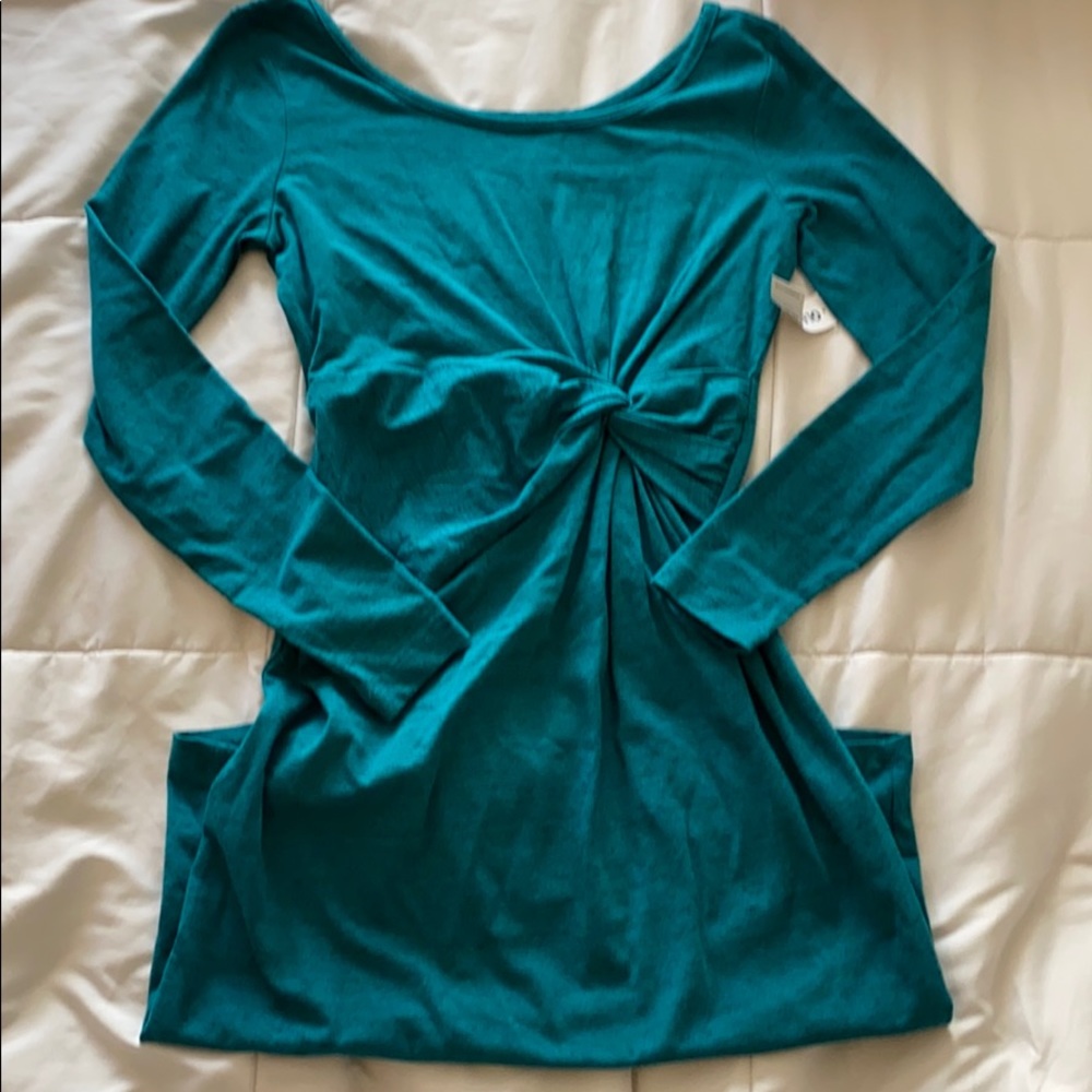 Old Navy Deep teal Maternity Dress NWT
